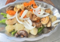 Hải sâm xào 